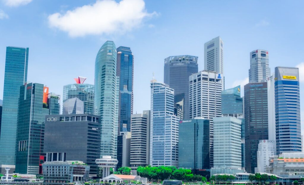 City Buildings in Singapore